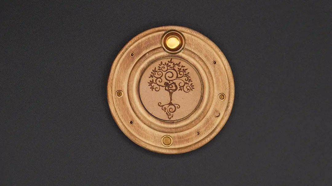 Round Tree Incense Burner