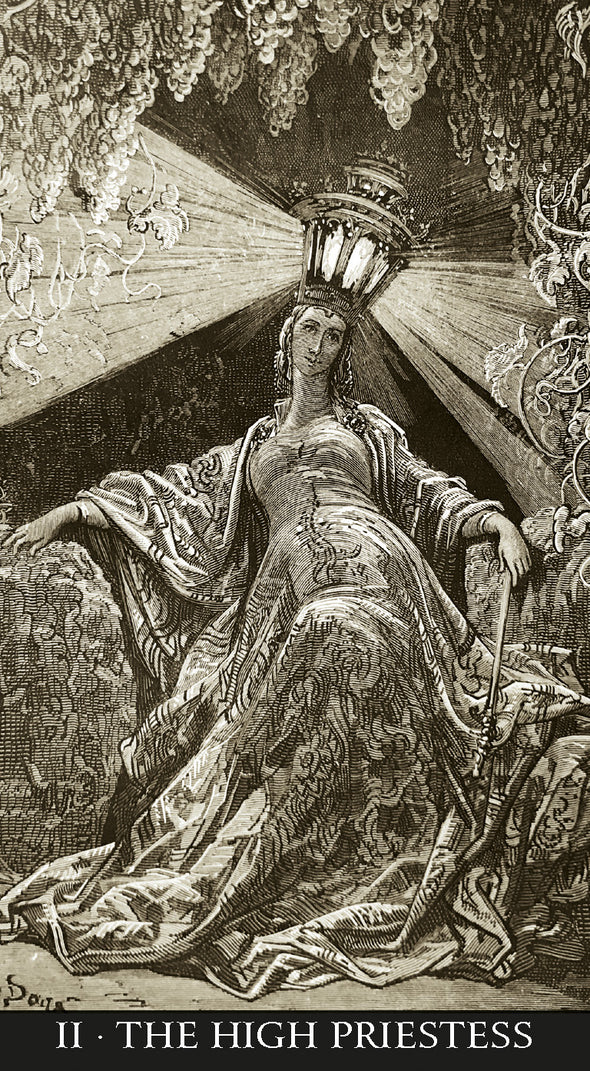 Gustave Dore Tarot card