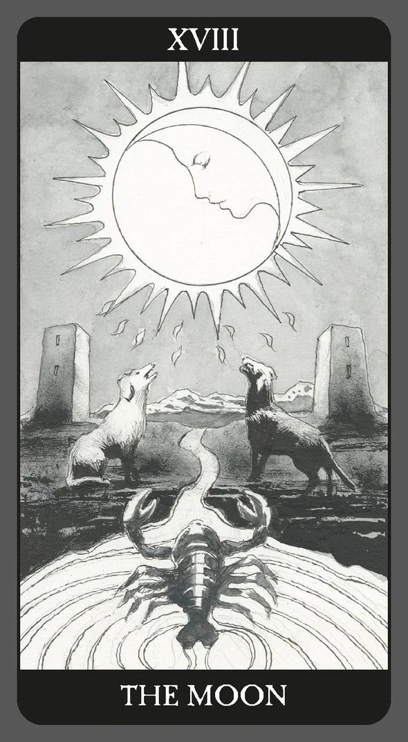 Dark Side of Tarot, XVIII The Moon