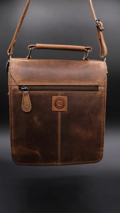 Vintage Leather Bag - Leather Design